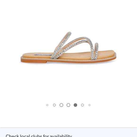 NWOT Steve Madden bling sandals size 8. - Picture 4 of 5